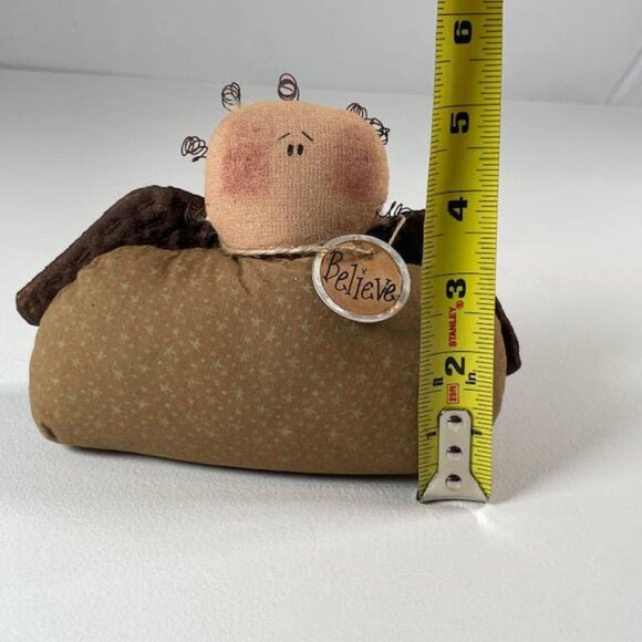 Vintage Honey and Me Christmas Angel Holiday Decoration - Primitive - Picture 4 of 4